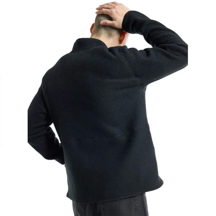BURTON CINDER FULL ZIP FLEECE TRUE BLACK - Image 3