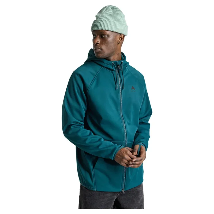 BURTON CROWN WEATHERPROOF ZIP HOODIE DEEP EMERALD - Image 2