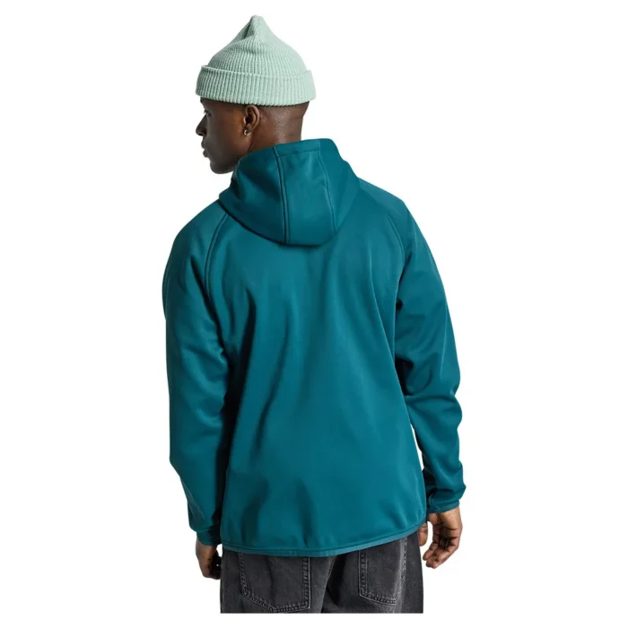 BURTON CROWN WEATHERPROOF ZIP HOODIE DEEP EMERALD - Image 3