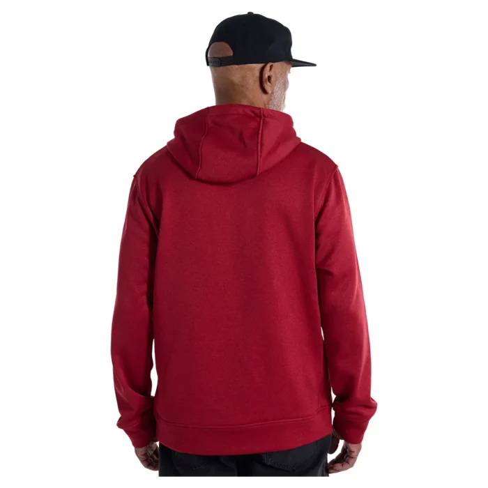 BURTON OAK HOODIE DEEP RED HEATHER - Image 2