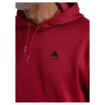 BURTON OAK HOODIE DEEP RED HEATHER - Image 3