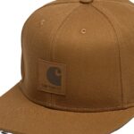 CARHARTT WIP LOGO CAP HAMILTON BROWN - Image 4