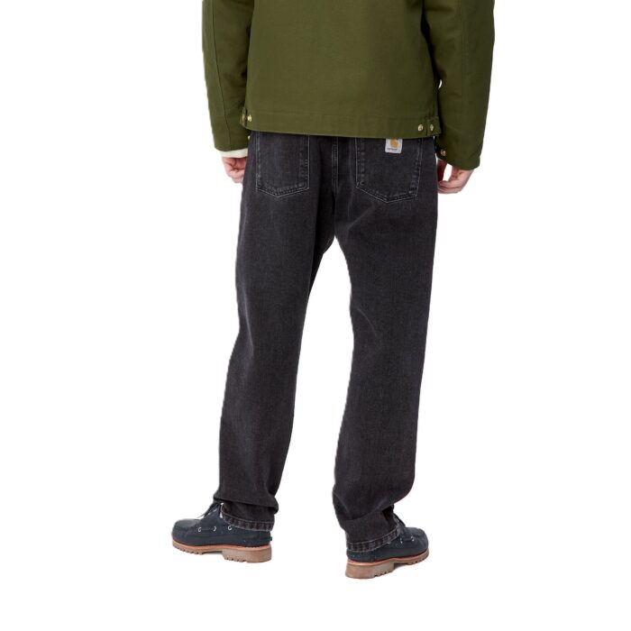 CARHARTT WIP NEWEL PANT BLACK STONE WASHED - Image 2