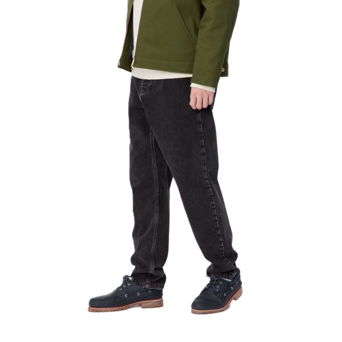 CARHARTT WIP NEWEL PANT BLACK STONE WASHED - Image 3