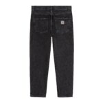 CARHARTT WIP NEWEL PANT BLACK STONE WASHED - Image 5