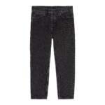 CARHARTT WIP NEWEL PANT BLACK STONE WASHED - Image 6