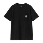 CARHARTT WIP POCKET T-SHIRT BLACK
