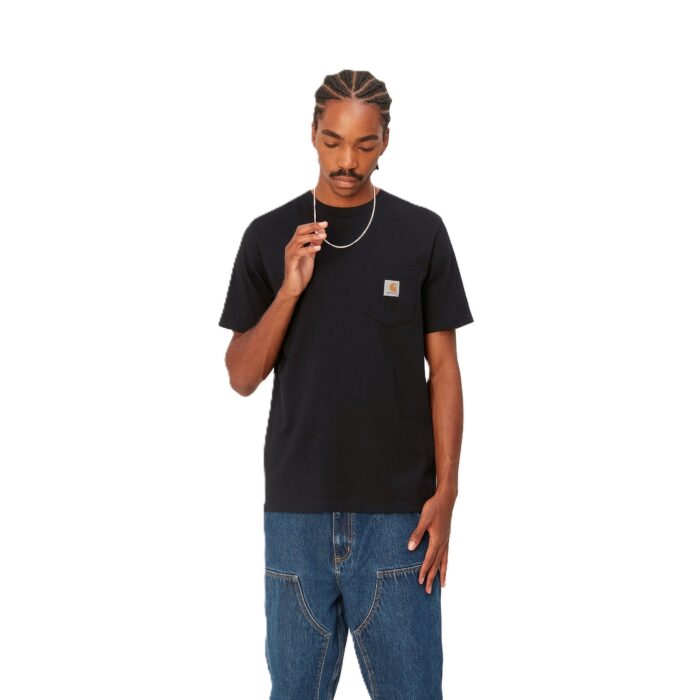 CARHARTT WIP POCKET T-SHIRT BLACK - Image 3