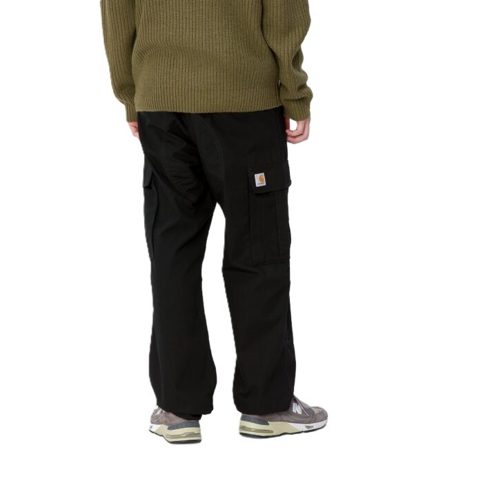 CARHARTT WIP REGULAR CARGO PANT BLACK RINSED - Image 2