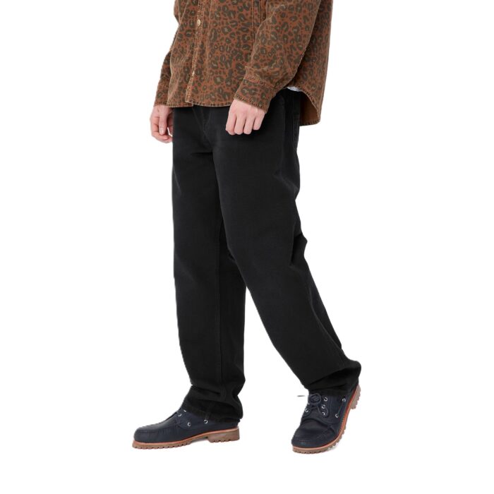 CARHARTT WIP SIMPLE PANT BLACK AGED CANVAS - Εικόνα 3
