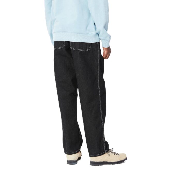 CARHARTT WIP SIMPLE PANT BLACK ONE WASH - Εικόνα 2