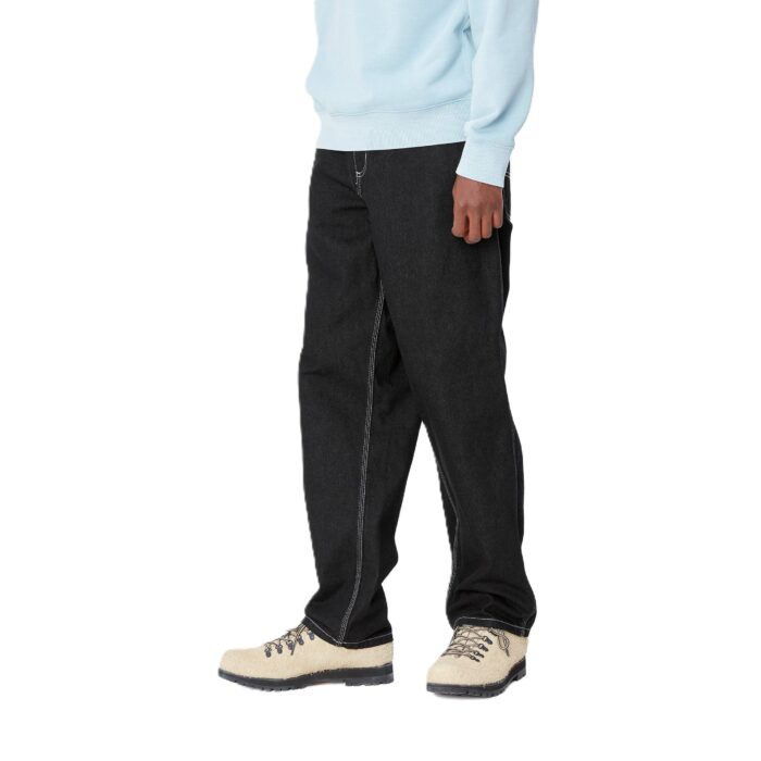 CARHARTT WIP SIMPLE PANT BLACK ONE WASH - Εικόνα 4