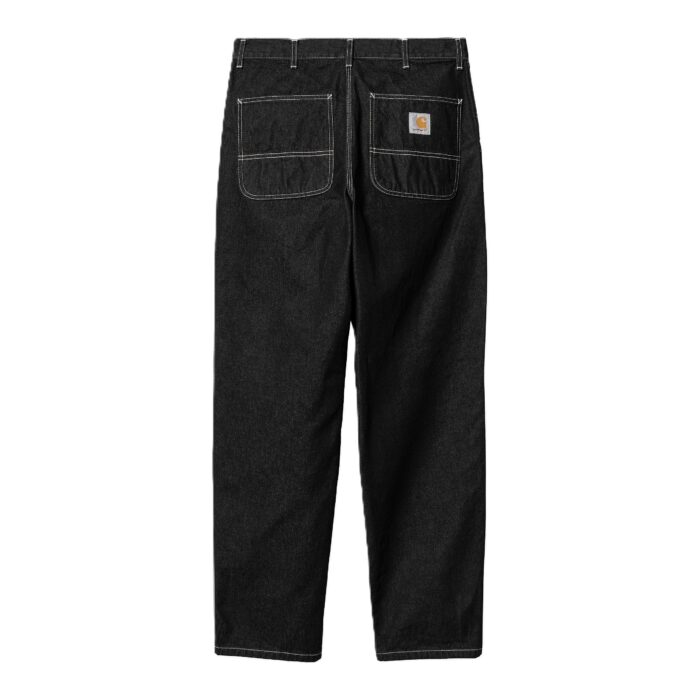 CARHARTT WIP SIMPLE PANT BLACK ONE WASH - Εικόνα 6