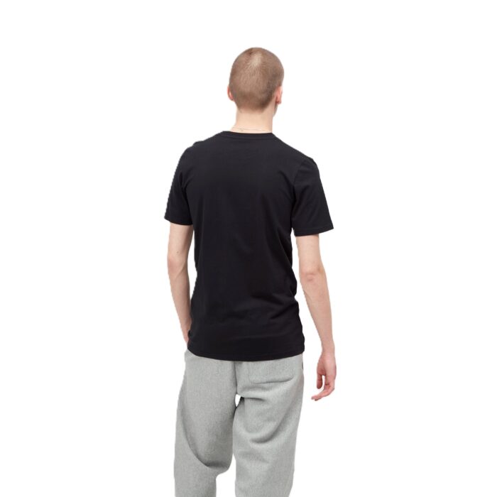 CARHARTT WIP STANDARD CREW NECK T-SHIRT BLACK BLACK - Image 2