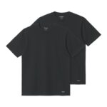 CARHARTT WIP STANDARD CREW NECK T-SHIRT BLACK BLACK - Image 4