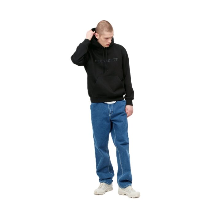 CARHARTT WIP CARHARTT HOODIE BLACK BLACK - Image 5