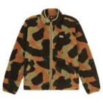 DICKIES MOUNT HOPE CAMO ZIP FLEECE IMPERIAL GREEN - Image 3