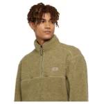 DICKIES MOUNT HOPE QUARTER ZIP FLEECE IMPERIAL GREEN - Image 3