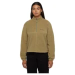 DICKIES PINESDALE WOMEN QUARTER ZIP FLEECE IMPERIAL GREEN