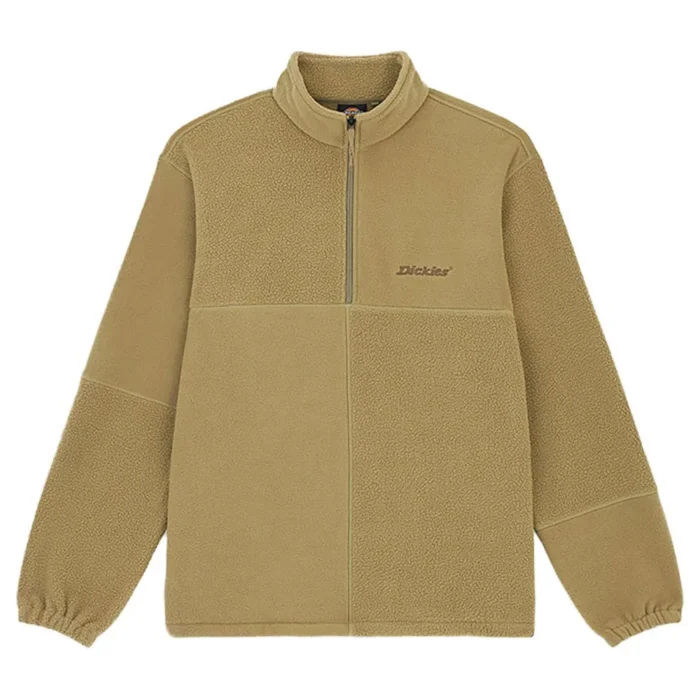 DICKIES PINESDALE QUARTER ZIP FLEECE IMPERIAL GREEN - Image 3