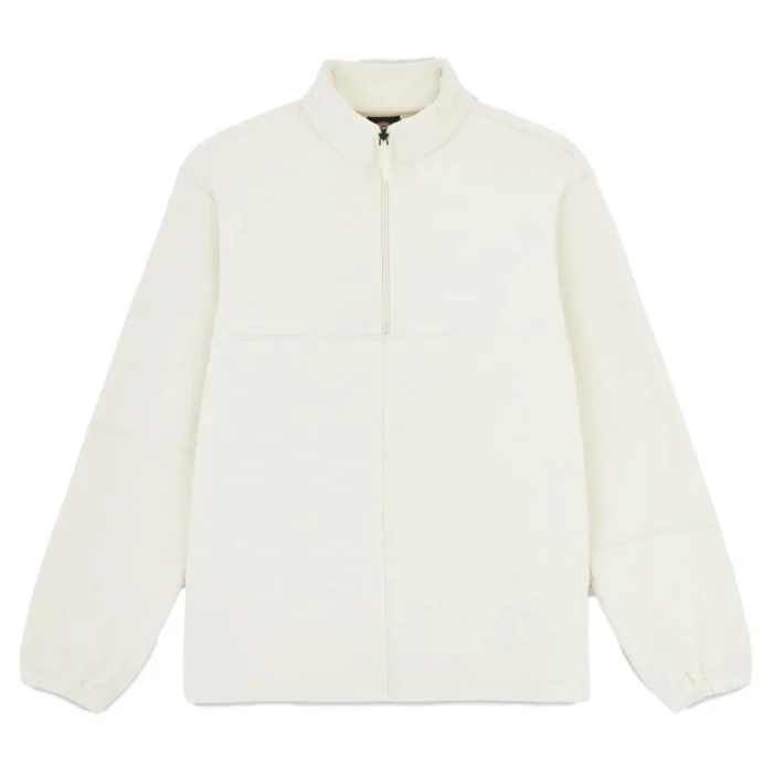 DICKIES PINESDALE QUARTER ZIP FLEECE WHITECAP GRAY - Image 3