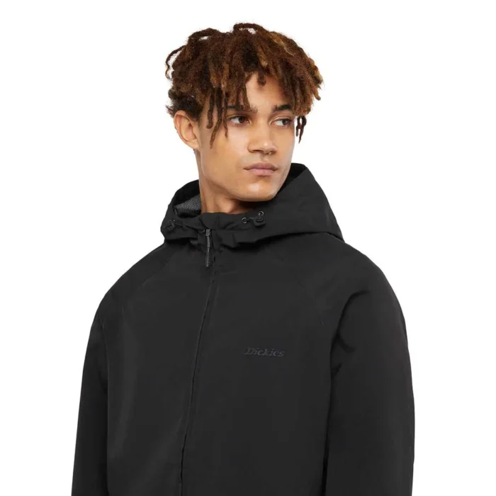 DICKIES RONAN SHELL JACKET BLACK - Image 3
