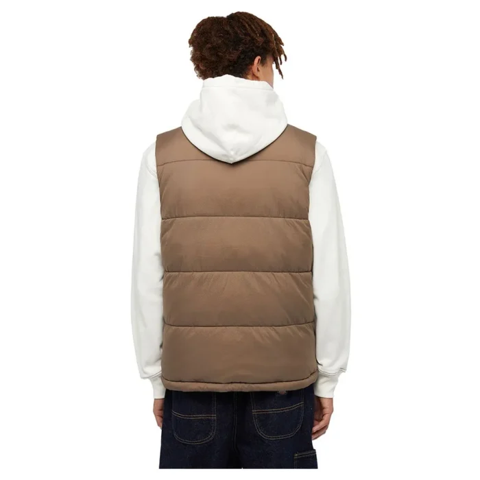 DICKIES WALDENBURG VEST JACKET MUSHROOM - Image 2