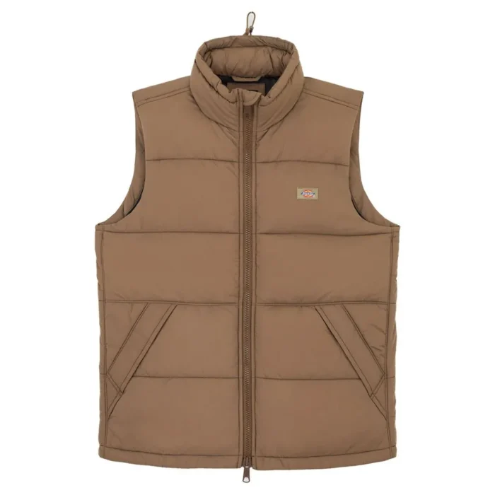 DICKIES WALDENBURG VEST JACKET MUSHROOM - Image 4