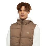 DICKIES WALDENBURG VEST JACKET MUSHROOM - Image 3