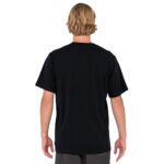 RUSTY BOXED OUT CENTRE FRONT T-SHIRT BLACK - Image 2