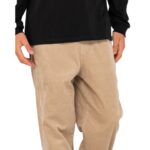 RUSTY GARY LOOSE ELASTIC CORD CHINO PANT LIGHT FENNEL - Image 4