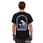 RUSTY HAPPY WAVE T-SHIRT BLACK - Image 2