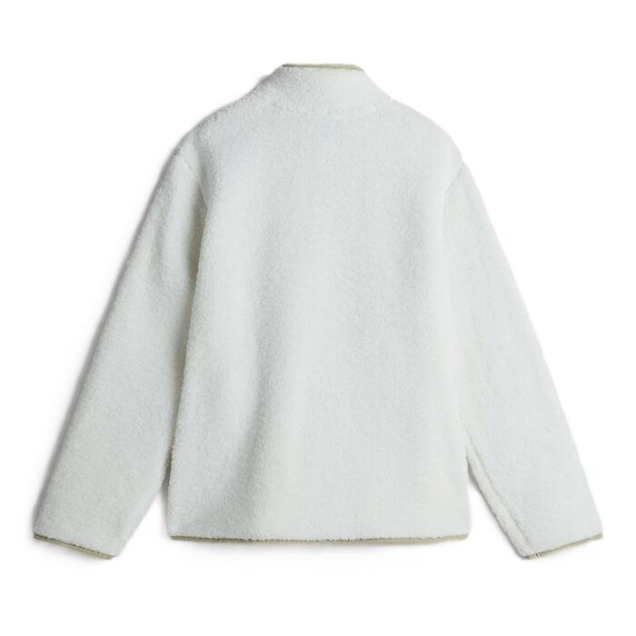 VANS BOXED SHERPA QUARTER ZIP FLEECE MARSHMALLOW - Image 6
