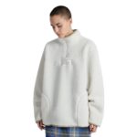 VANS BOXED SHERPA QUARTER ZIP FLEECE MARSHMALLOW - Image 3