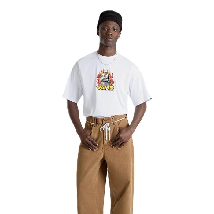 VANS DIGITAL REPAIR T-SHIRT WHITE - Image 6