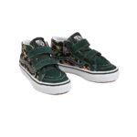 VANS KIDS SK8-MID REISSUE SHOES GLOW DINO MULTI TRUE WHITE - Image 2