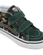 VANS KIDS SK8-MID REISSUE SHOES GLOW DINO MULTI TRUE WHITE - Image 4