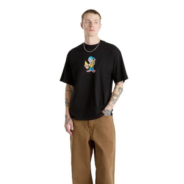 VANS REGGIE T-SHIRT BLACK - Image 6