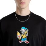 VANS REGGIE T-SHIRT BLACK - Image 5
