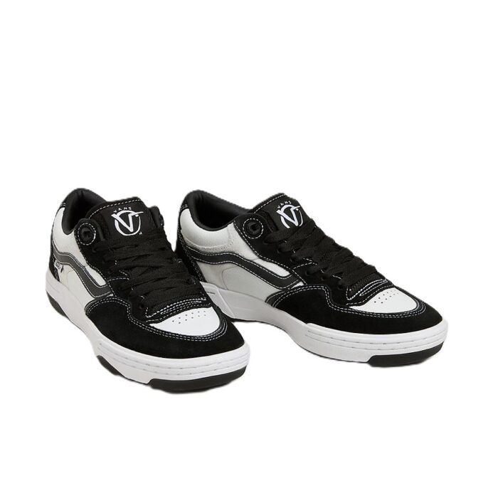 VANS ROWAN 2 SHOES BLACK WHITE BLACK - Image 2