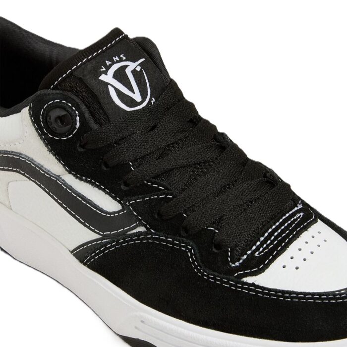VANS ROWAN 2 SHOES BLACK WHITE BLACK - Image 4