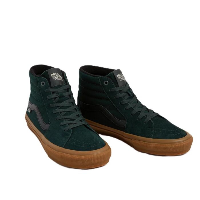 VANS SK8-HI SHOES GREEN GUM - Image 2