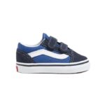 VANS TODDLER OLD SKOOL V SHOES NAVY