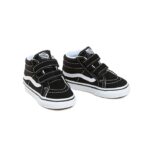 VANS TODDLER SK8-MID REISSUE V SHOES BLACK TRUE WHITE - Image 2