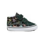 VANS TODDLER SK8-MID REISSUE V SHOES GLOW DINO MULTI TRUE WHITE