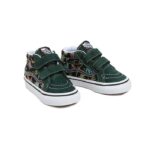 VANS TODDLER SK8-MID REISSUE V SHOES GLOW DINO MULTI TRUE WHITE - Image 2