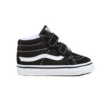 VANS TODDLER SK8-MID REISSUE V SHOES BLACK TRUE WHITE