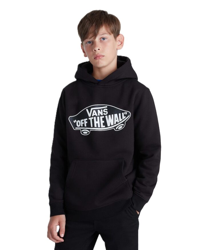 VANS BOYS STYLE 76 HOODIE BLACK - Image 3