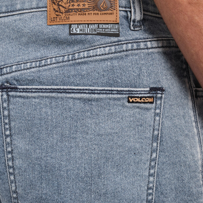 VOLCOM BILLOW DENIM ASH BLUE - Εικόνα 4