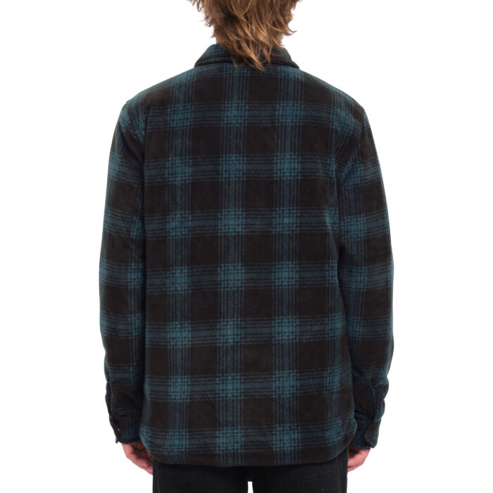 VOLCOM BOWERED FLEECE SHIRT EVERGREEN - Image 2